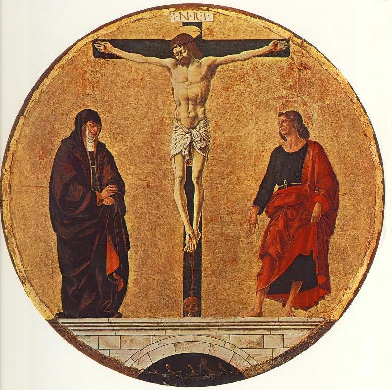 COSSA, Francesco del The Crucifixion (Griffoni Polyptych) dfg Germany oil painting art